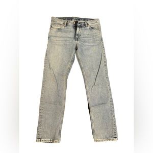 Weekday Brand Light Wash Slim Fit Denim Men Size 31/30